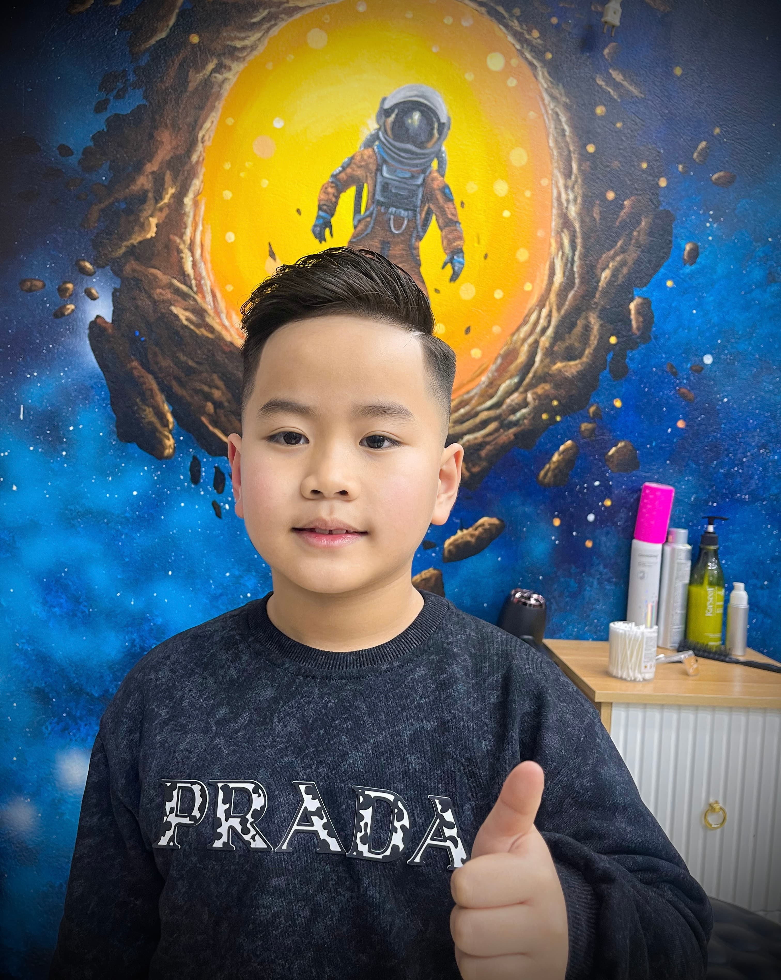 Cắt tóc nam ( xả + cắt) - 2